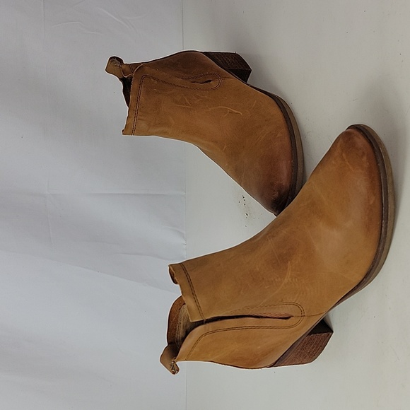 KorkEase Shoes Korks Ease Tea Leather Chelsea Womens Ankle Boots